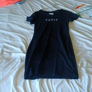 A black paris dress